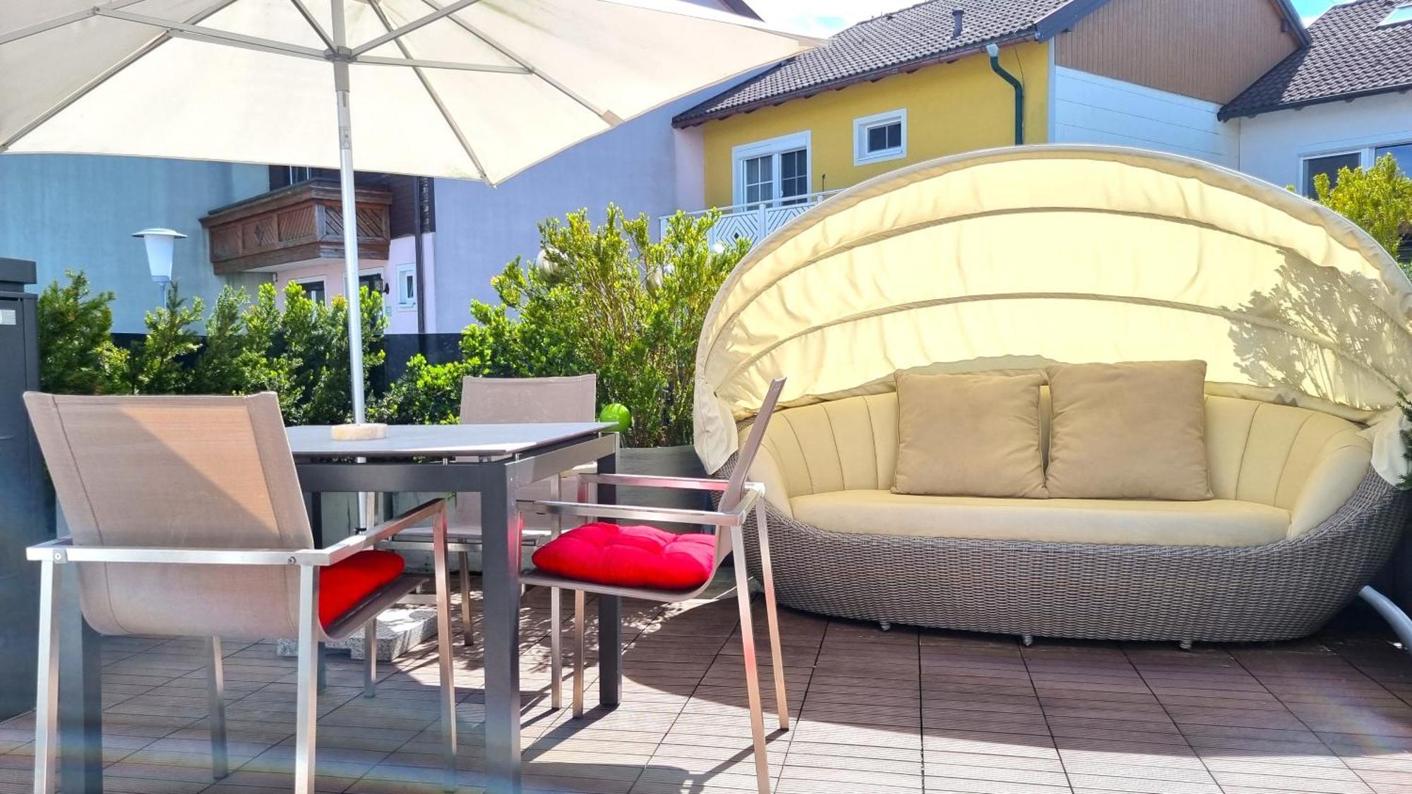 Apartament Haus Am Weinberg Seekirchen am Wallersee Zewnętrze zdjęcie